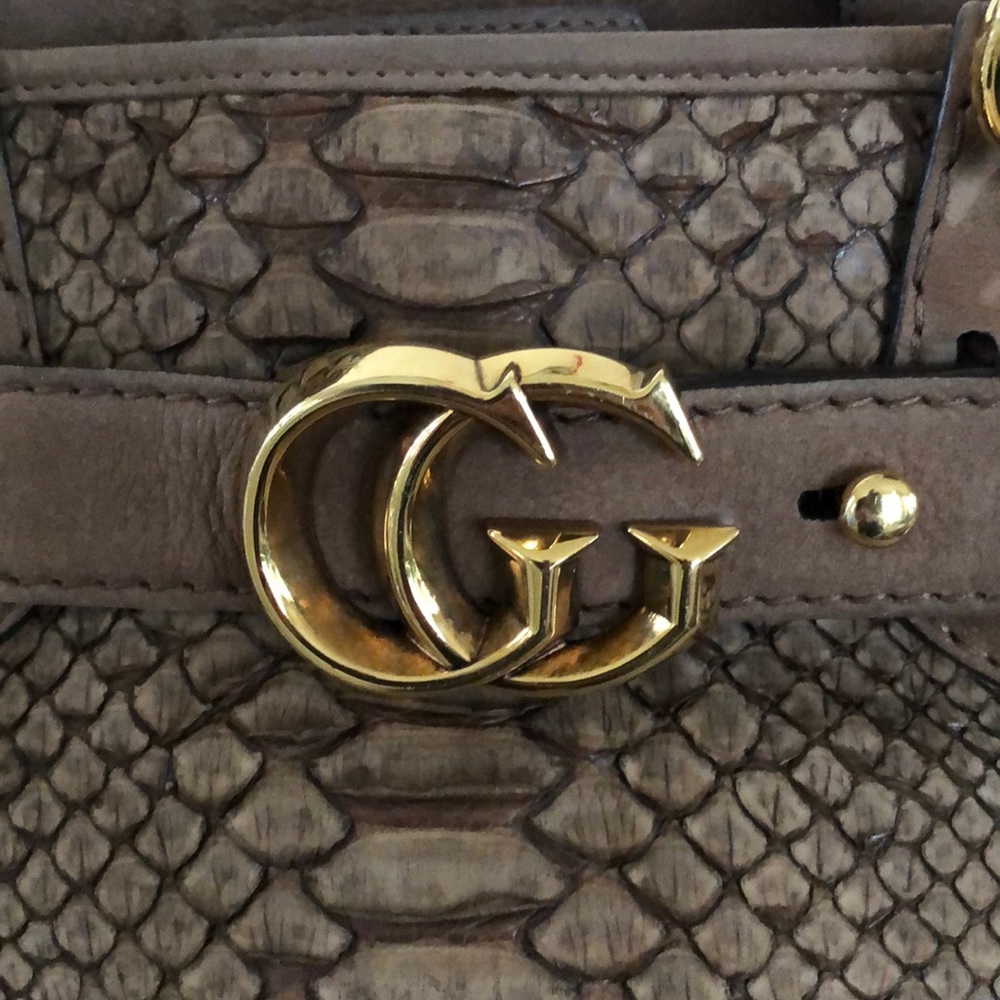 Sale Today Only!!!!!Gucci Python Running Bag - image 5